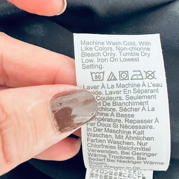 J. CREW Size 2 Floral Jacquard Strappy Tiered Mini Dress Black Party Holiday - Picture 9 of 11